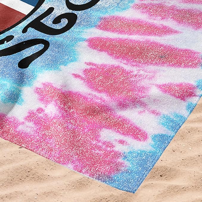 Northwest The Rolling Stones European Tour Beach Towel, Rock and Roll Pool and Bath Towel, Soft and Absorbent, Quick Dry, 30 x 60 inches