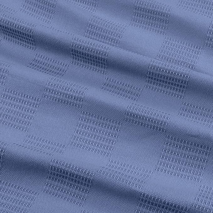 Utopia Bedding Wedgewood 100% Cotton Blanket [King Size - 90x108 Inch] 350GSM Lightweight, Soft and Breathable Thermal Blanket for All Seasons