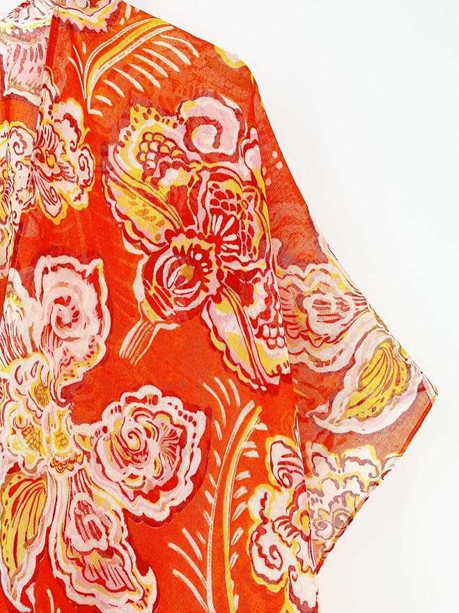 Moss Rose Women Summer Bikini Kimono Bathing Suit Cover Ups for Swimwear