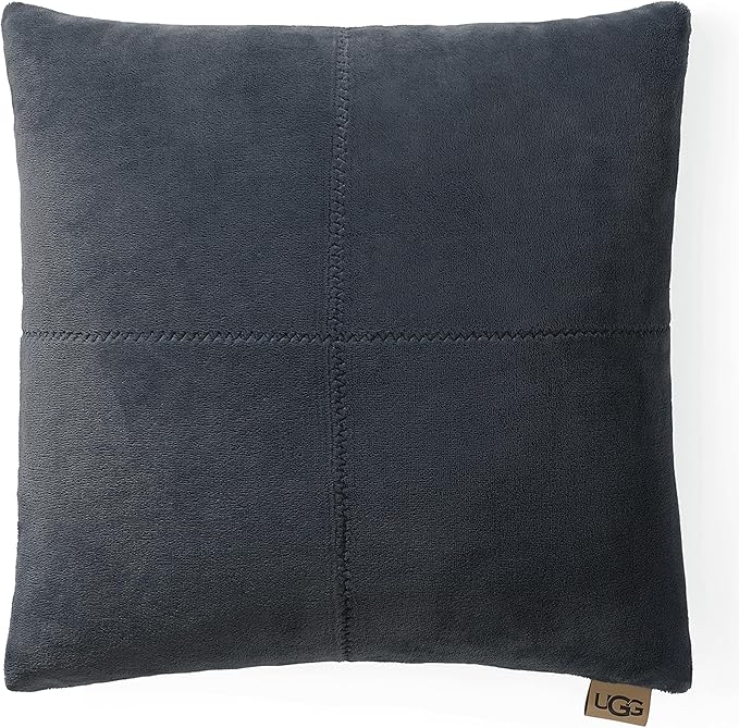 UGG Twin Comforter Set 4 Piece Bed in a Bag with Throw Blanket, Decorative Pillow Sham and Reversible Comforter Hypoallergenic Washable College Dorm Bedding, Twin XL, Blue (Remina)