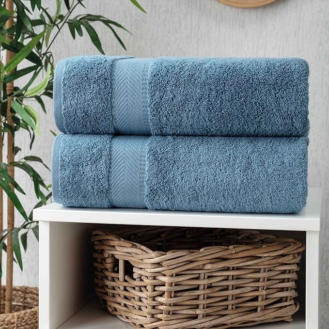 Personalized Towels - Customized Turkish Cotton Towel Set, Monogrammed Towels with Initials, Name & Embroidery, Idea for Weddings, Bridal Showers, Anniversaries, Housewarming, New Home