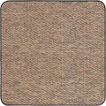 House, Home and More Skid-Resistant Carpet Indoor Area Rug Floor Mat - Black Ripple - 3 Ft X 3 Ft - Non Slip Rubber Backing, Stain Resistant, Dog Friendly, Living Room Bedroom Kitchen Entryway
