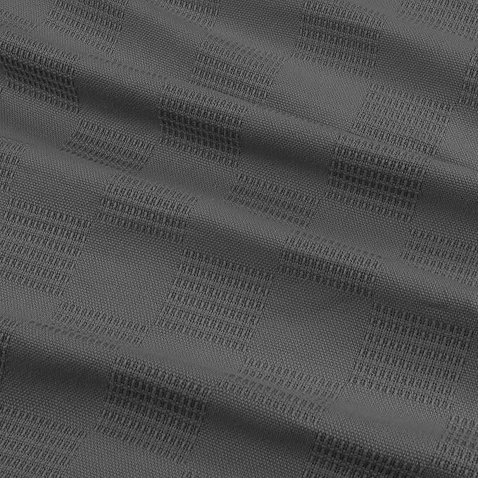 Utopia Bedding Smoke Gray 100% Cotton Blanket [Queen Size - 90x90 Inch] 350GSM Lightweight, Soft and Breathable Thermal Blanket for All Seasons