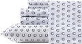 Wrangler - Queen Bed Sheets, Ultra-Soft & Lightweight Bedding with Matching Pillowcases, Lightweight Bed Set for All Season Comfort, Oeko-Tex Certified (Horseshoe Dots Navy)