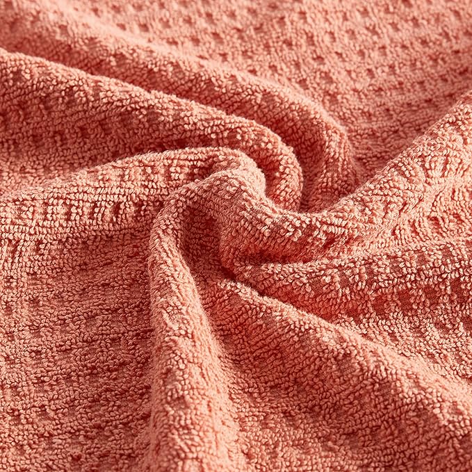 Tommy Bahama - Bath Towels, Soft & Highly Absorbent Bathroom Essentials, Oeko-Tex Certified (Northern Pacific Orange, 6-Piece)
