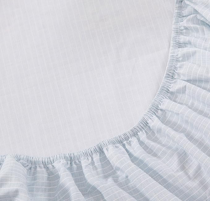 Tommy Bahama - King Sheets, Cotton Percale Bedding Set, Crisp & Cool, Stylish Bedding Set (Ala Moana Stripe Blue, King)