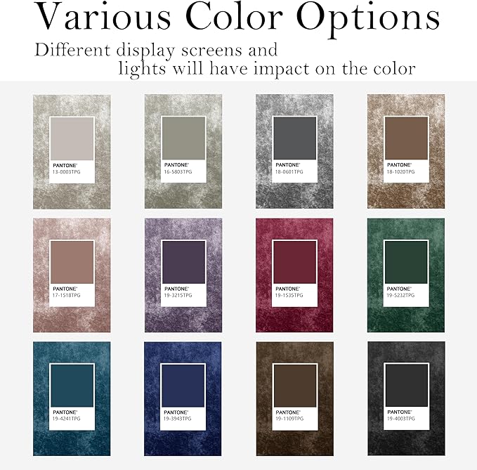 SMILETIME Pink Crushed Velvet Curtains 52x90 inch Luxurious Thermal Insulated Soundproof Drapes for Living Room Bedroom Office Soft and Durable Light-Filtering Window Treatments, 2 Panels