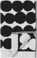 MARIMEKKO Räsymatto Terry Cotton Guest Towel – Polka Dot Patterned Guest Towels – 20 in x 12 in