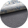 Veken 4 Ft Round Rug Pad Gripper for Hardwood Floors, Circle Non Slip Rug Pads for Area Rugs, Thick Dark Grey Rug Grippers for Tile Floors, Under Carpet Anti Skid Mat, Keep Your Rugs Safe and in Place