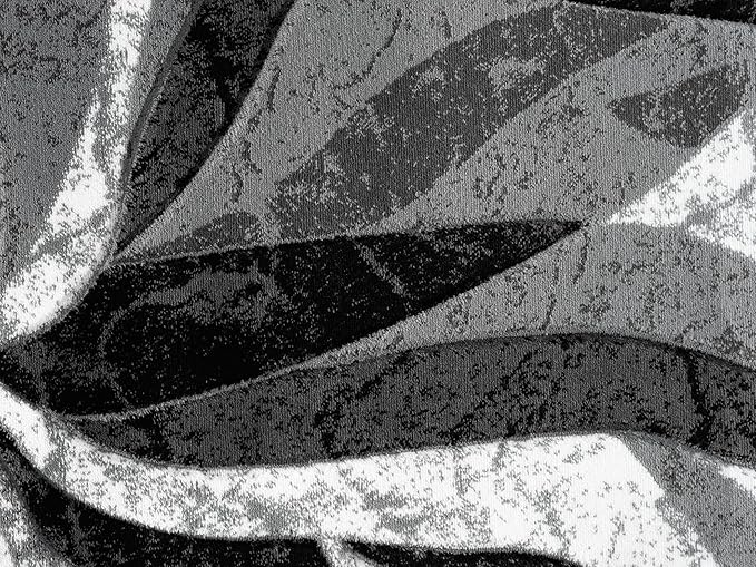 Modern Abstract Area Rug Hand Carved Contemporary Geometric Swirls Vibrant Colors Carpet for Living Room Bedroom Design PR1002 (Grey, 5' x 7')