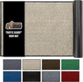 GORILLA GRIP Waterproof Traffic Guard Door Mat, 47x35, Heavy Duty Entryway Mats, Strong Rubber Back Commercial Utility Rugs for Office Hallway, Garage Floor and Home, Low Profile Carpet Runner, Beige