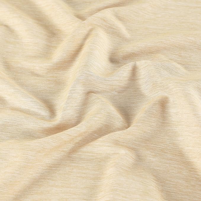 Utopia Bedding King Sheet Set – 4 Piece Bed Sheets for King Size Bed, Soft and Breathable Microfiber, Includes 1 Fitted Sheet, 1 Flat Sheet and 2 Pillowcases (Heather Oatmeal)