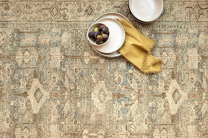 Loloi Margot Collection MAT-04 Antique/Sage 8'-6" x 11'-6" Area Rug feat. CloudPile, No-Shed Easy Clean Large Patterned Area Rug for Living Room, Bedroom, Dining Area