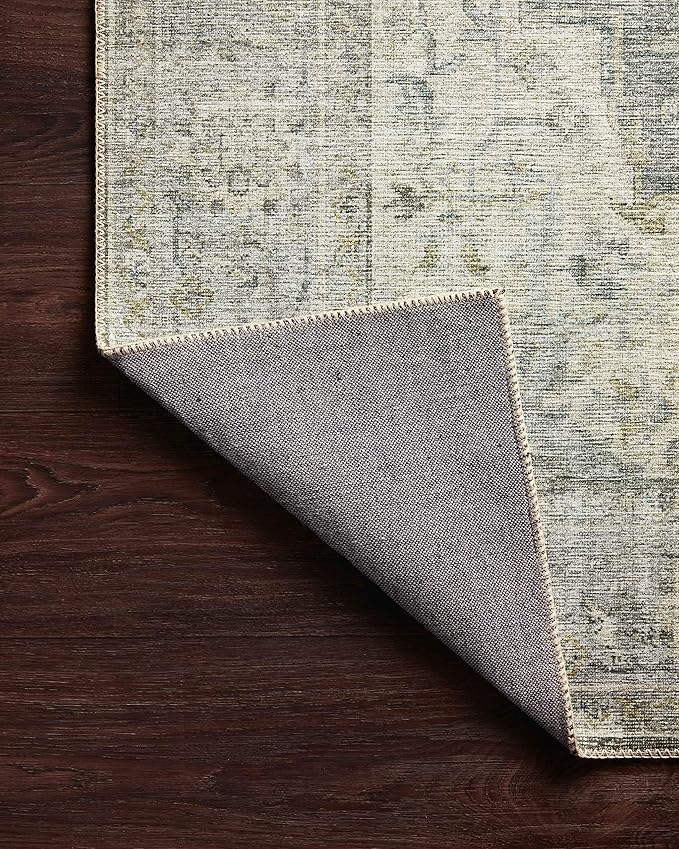 Loloi II Skye Collection SKY-12 Charcoal/Dove 7'-6" x 9'-6" Area Rug