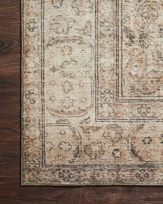 Loloi Margot Collection MAT-01 Antique/Sage 2'-6" x 11'-6" Runner Rug feat. CloudPile, No-Shed Easy Clean Large Patterned Area Rug for Living Room, Bedroom, Dining Area