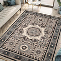 Keen Home Design 3x5 Rug - Machine Washable Entry Rug with Non-Slip Backing, Ideal for Enteryway, Kitchen, Bathroom, Laundry Room - Vintage, Easy Clean, Durable, Low Pile Rug - (3' x 5')