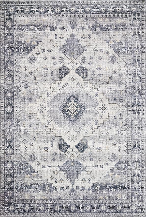 Loloi Skye Collection SKY-02 Silver/Grey 2'-6" x 12'-0" Runner Rug