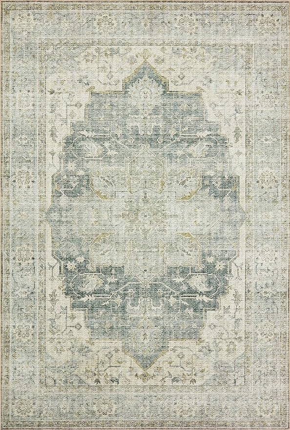 Loloi Skye Collection SKY-12 Charcoal/Dove 2'-6" x 10'-0" Runner Rug