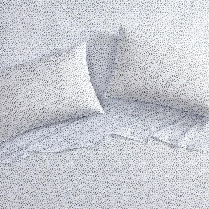 Wrangler - Twin Sheet Set, Super Soft & Cozy Bedding with Matching Sham(s), Casual Luxurious Bedding Set, Yellowstone Inspired, Oeko-Tex Certified (Horseshoe Blue, Twin)