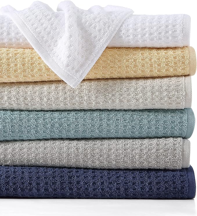 Tommy Bahama - Bath Towels, 100% Soft & Absorbent Cotton with Zero Twist Construction, Medium Weight Bathroom Towels (Northern Pacific Brown, 2 Piece)