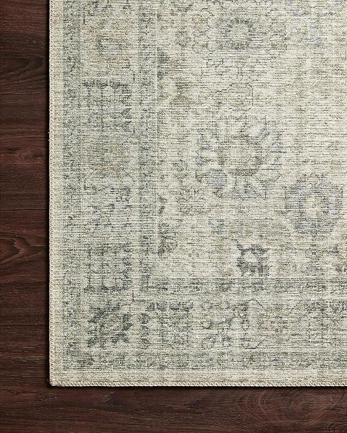 Loloi II Skye Collection SKY-14 Natural/Sage 7'-6" x 9'-6" Area Rug