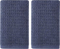 Tommy Bahama- Hand Towel Set, Highly Absorbent Cotton Bathroom Decor, Low Linting & Fade Resistant (Northern Pacific Dark Blue, 2 Piece)