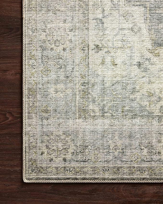 Loloi Skye Collection SKY-12 Charcoal/Dove 2'-0" x 5'-0" Accent Rug
