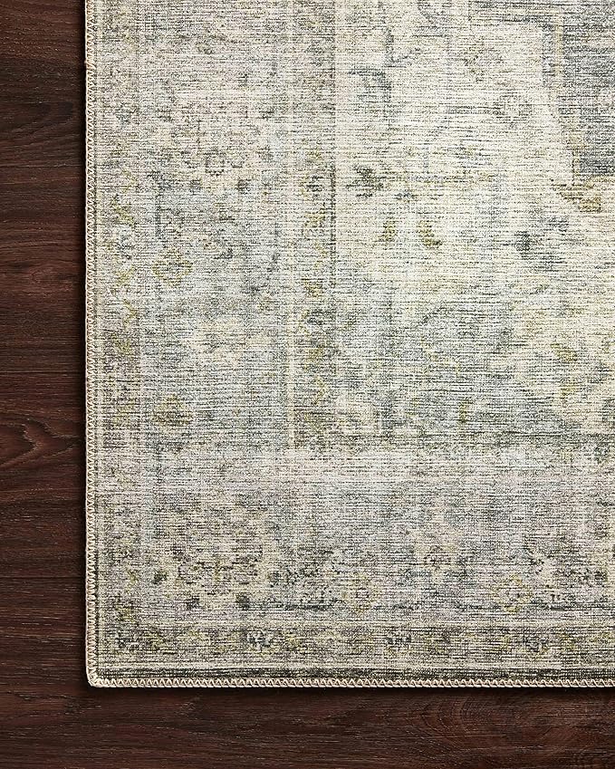 Loloi II Skye Collection SKY-12 Charcoal/Dove 2'-3" x 3'-9" Accent Rug