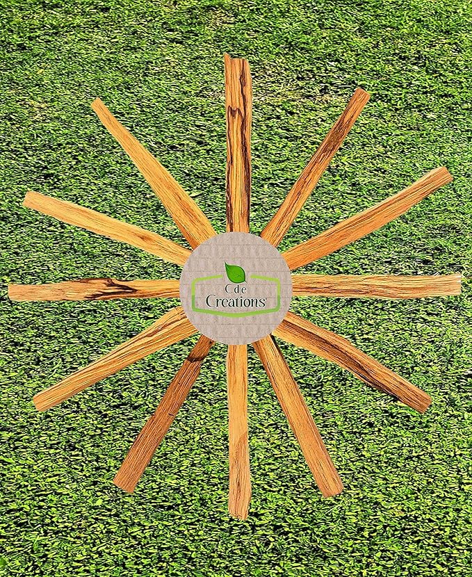 60 Palo Santo Smudging Bulk Lot Sticks, High Resin Palo Santo, Holy Wood. Premium Certified Authentic, Wild Harvested Incense Stick for Purifying, Cleansing, Healing (60 Sticks)