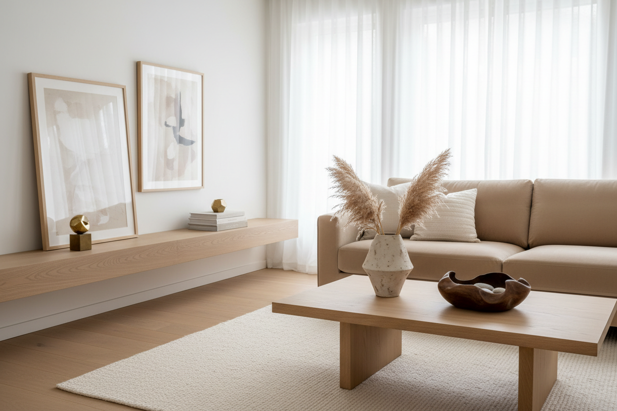 The décor added character without clutter. Simple, elegant, and meaningful—Vale & Forge truly understands thoughtful design. (make it real photo)